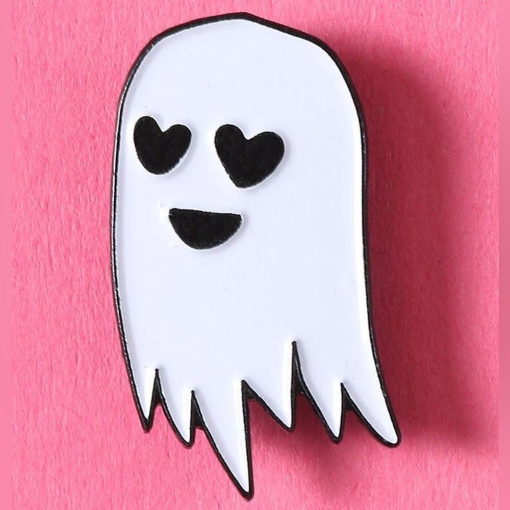 Gypsy Warrior Happy Ghost Enamel Pin